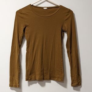 J.Crew Rust Long Sleeve